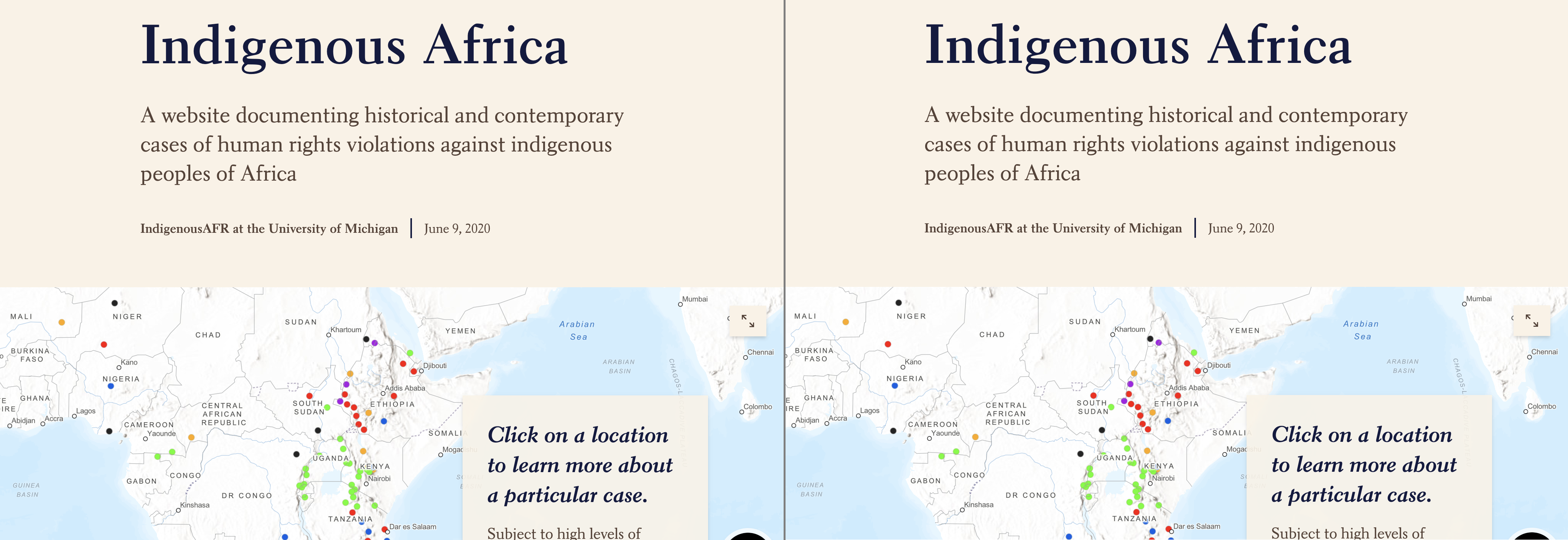 Thumbnails of cloned ArcGIS StoryMaps.
